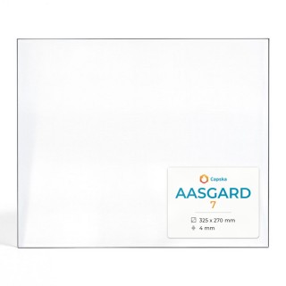 Aasgard 7 Glas - Rechteck Kaminglas für Kaminofen