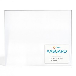 Vetro Aasgard 7 - Vetro Rettangolo per stufa a legna