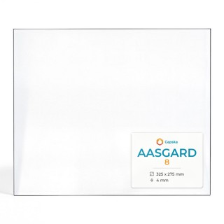 Aasgard 8 Glas - Rechteck Kaminglas für Kaminofen