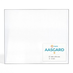 Aasgard 8 Glas - Rechteck Kaminglas für Kaminofen