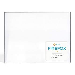 Vetro Firefox 12 - Vetro Rettangolo per stufa a legna