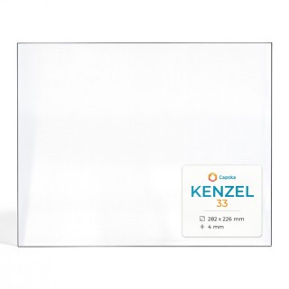Vetro Kenzel 33 - Vetro Rettangolo per stufa a legna