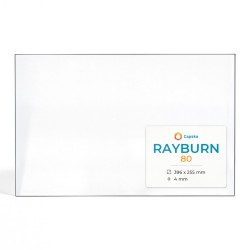 Vetro Rayburn 80 - Vetro Rettangolo per stufa a legna