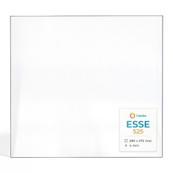 Vitre Esse 525 - Verre Rectangle pour poêle à bois