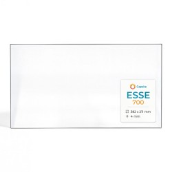 Esse 700 Glas - Rechteck Kaminglas für Kaminofen