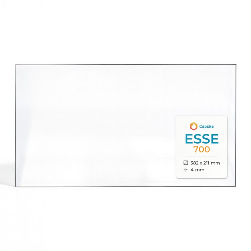 ESSE 700 Glas - Kaminglas für Kaminofen in Frankreich hergestellt