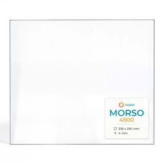Vitre Morso 4500 - Verre Rectangle pour poêle à bois