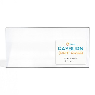 Vetro Rayburn (SIGHT GLASS) - Vetro Rettangolo per stufa a legna