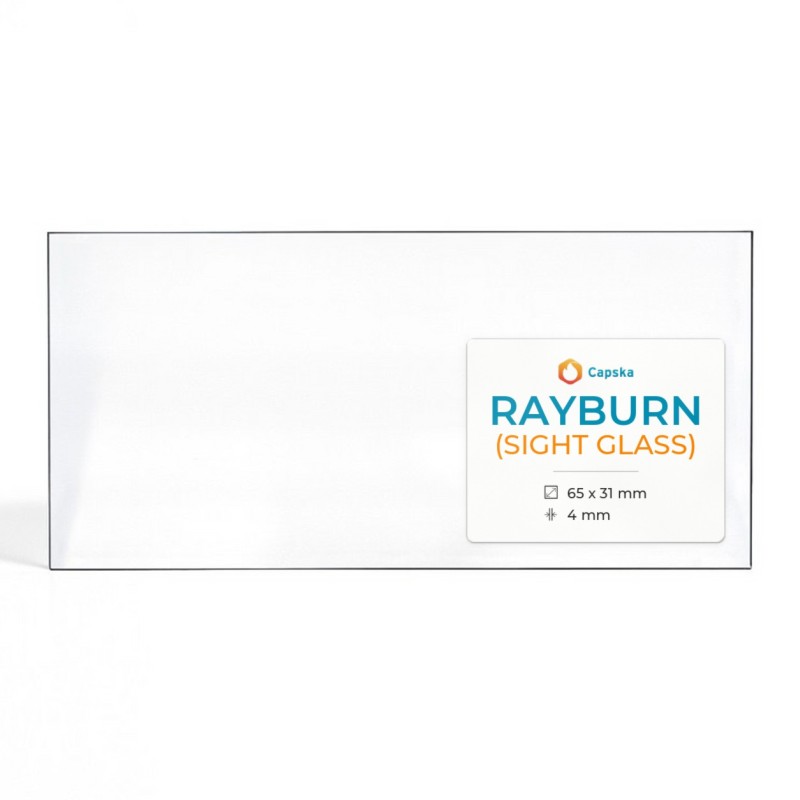 Vetro Rayburn (SIGHT GLASS) - Vetro Rettangolo per stufa a legna