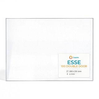 ESSE 100 DOUBLE DOOR Glass Panel for Wood Burning Stove