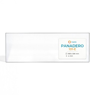 Vetro Panadero 101-E - Rettangolo per inserto caminetto