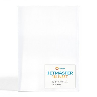 Jetmaster 16I INSET Glass - Rectangular Panel for Wood Burning Stove