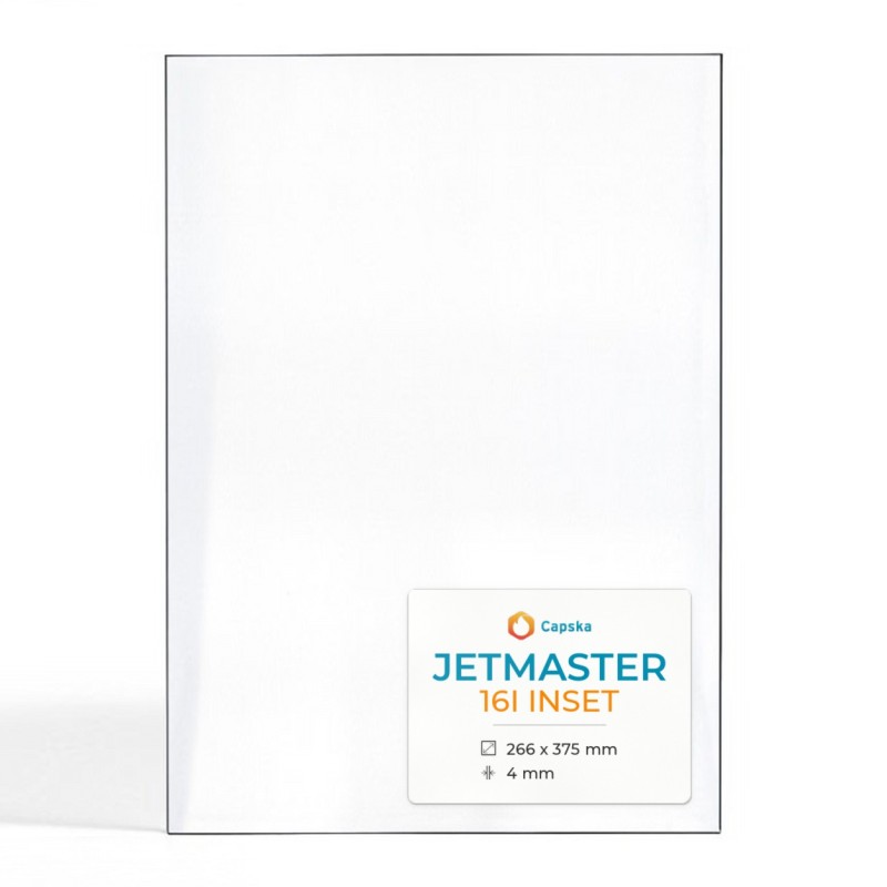 Vitre Jetmaster 16I INSET - Verre pour poêle à bois