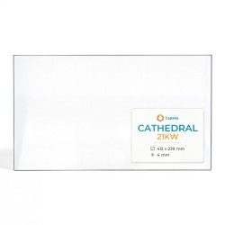 Vitre Cathedral 21KW - Verre Rectangle pour poêle à bois