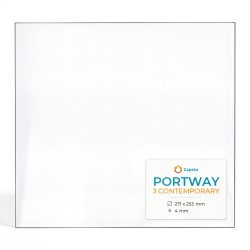 Vitre Portway 3 CONTEMPORARY - Verre Rectangle pour poêle à bois