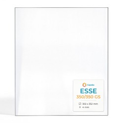 Esse 350/350 GS Glas - Rechteck Kaminglas für Kaminofen