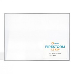 Firestorm 4.5 KW Glass - Rectangular glass panel for wood burning stove