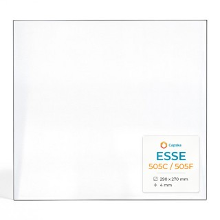 ESSE 505C / 505F Glas - Rechteck Kaminglas für Kaminofen
