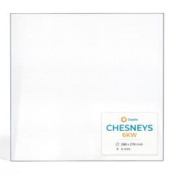 Vitre Chesneys 6KW - Verre Rectangle pour poêle à bois