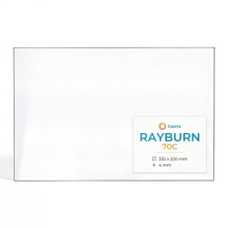 Vetro Rayburn 70C - Vetro Rettangolo per stufa a legna