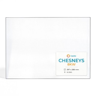 Vetro Chesneys 8KW - Vetro Rettangolo per stufa a legna