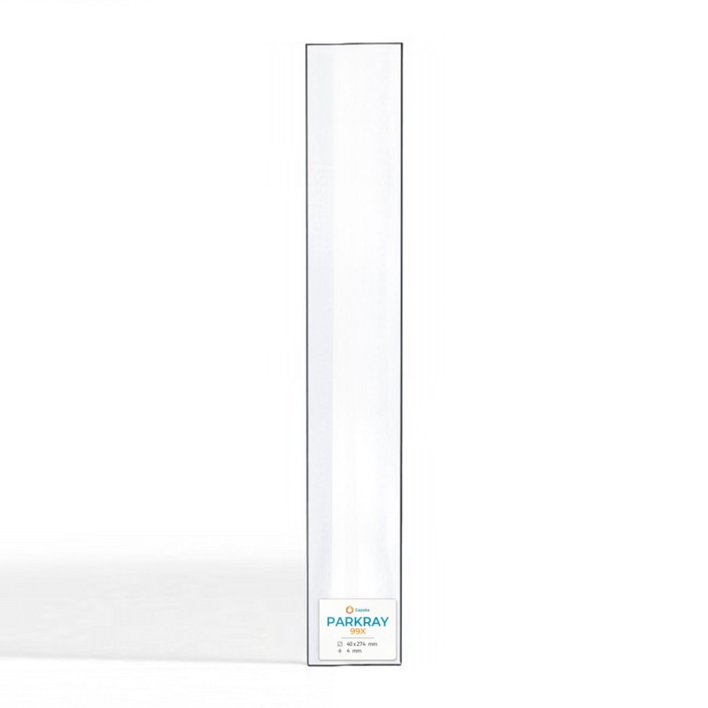 Vetro Parkray 99X per stufa a legna - Rettangolo 40x274x4mm