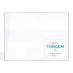 Torgem A Glas - Rechteck Kaminglas für Kaminofen