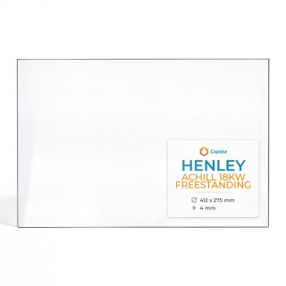 Henley ACHILL 18KW FREESTANDING Glass - Wood Burning Stove Panel