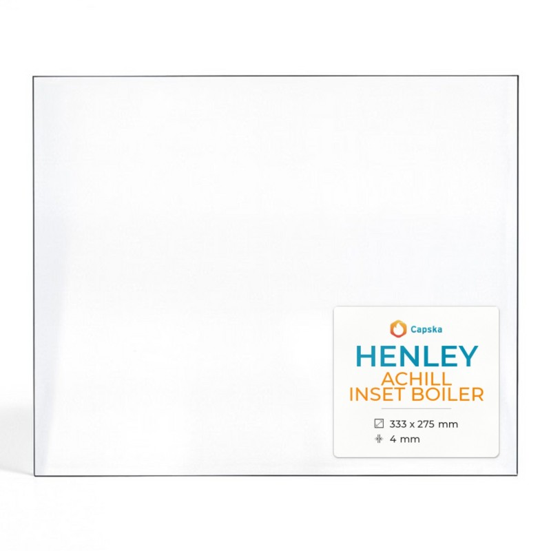 Vitre Henley ACHILL INSET BOILER - Verre Rectangle pour poêle à bois