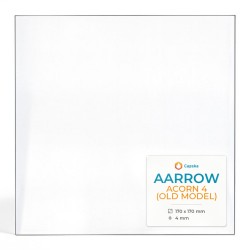 Aarrow ACORN 4 (OLD MODEL) Glas - Rechteck Kaminglas für Kaminofen