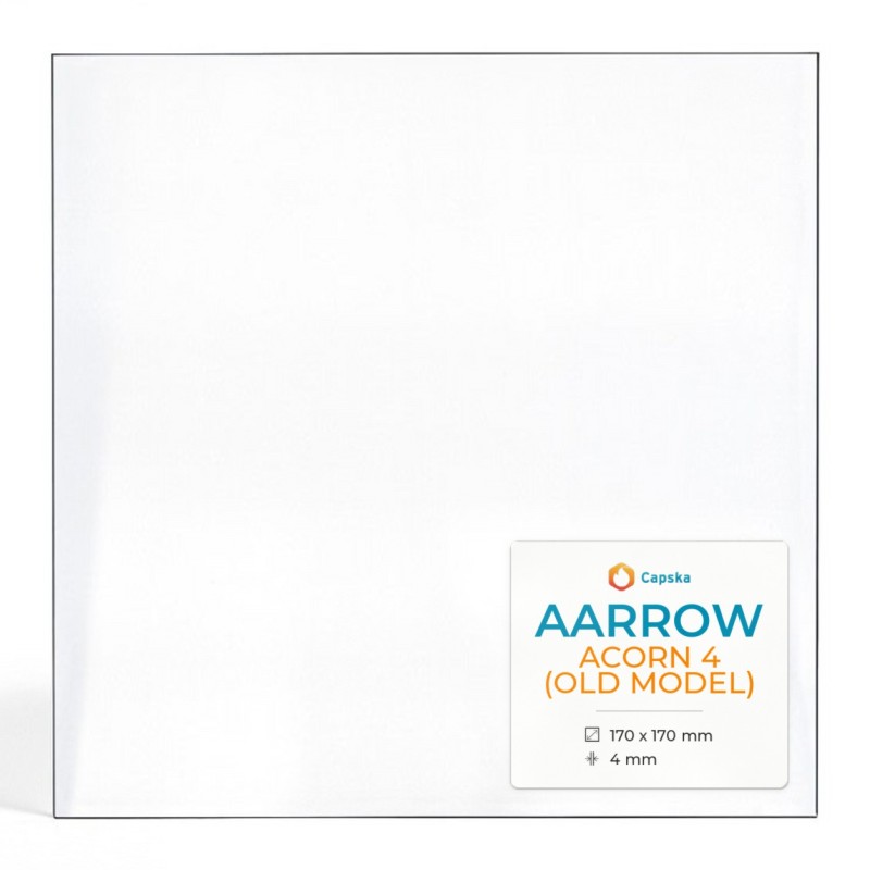 Vitre Aarrow ACORN 4 (OLD MODEL) - Verre Rectangle pour poêle à bois