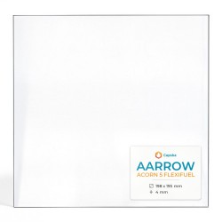 Aarrow ACORN 5 FLEXIFUEL Glass - Rectangular glass panel for wood burning stove