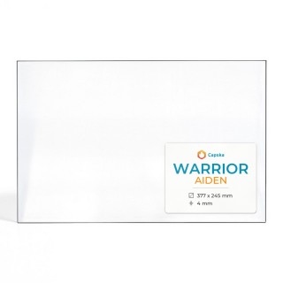 Warrior AIDEN Glass - Rectangular Panel for Wood Burning Stove