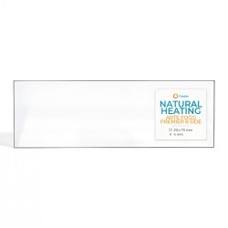 Natural Heating ARTE FOGO PREMIER 8 SIDE Glas - Rechteck Kaminglas für Kaminofen