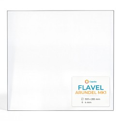 Flavel ARUNDEL MK1 Glass - Rectangular glass panel for wood burning stove