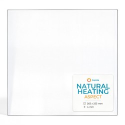 Natural Heating ASPECT Glas - Rechteck Kaminglas für Kaminofen