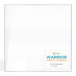 Warrior ASPECT WSDASP Glas - Rechteck Kaminglas für Kaminofen