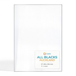 Vitre All Blacks AUCKLAND - Verre Rectangle pour poêle à bois