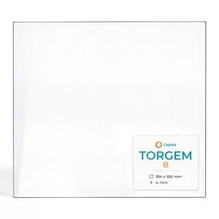Torgem B Glass - Rectangular Panel for Wood Burning Stove
