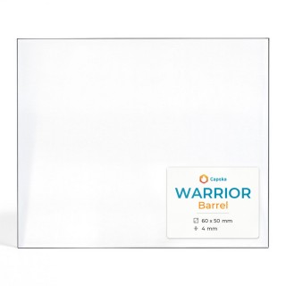 Warrior BARREL Glas - Rechteck Kaminglas für Kaminofen