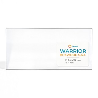 Warrior BOXWOOD S.A.T. Glas - Rechteck Kaminglas für Kaminofen