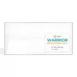 Warrior BOXWOOD S.A.T. Glas - Rechteck Kaminglas für Kaminofen