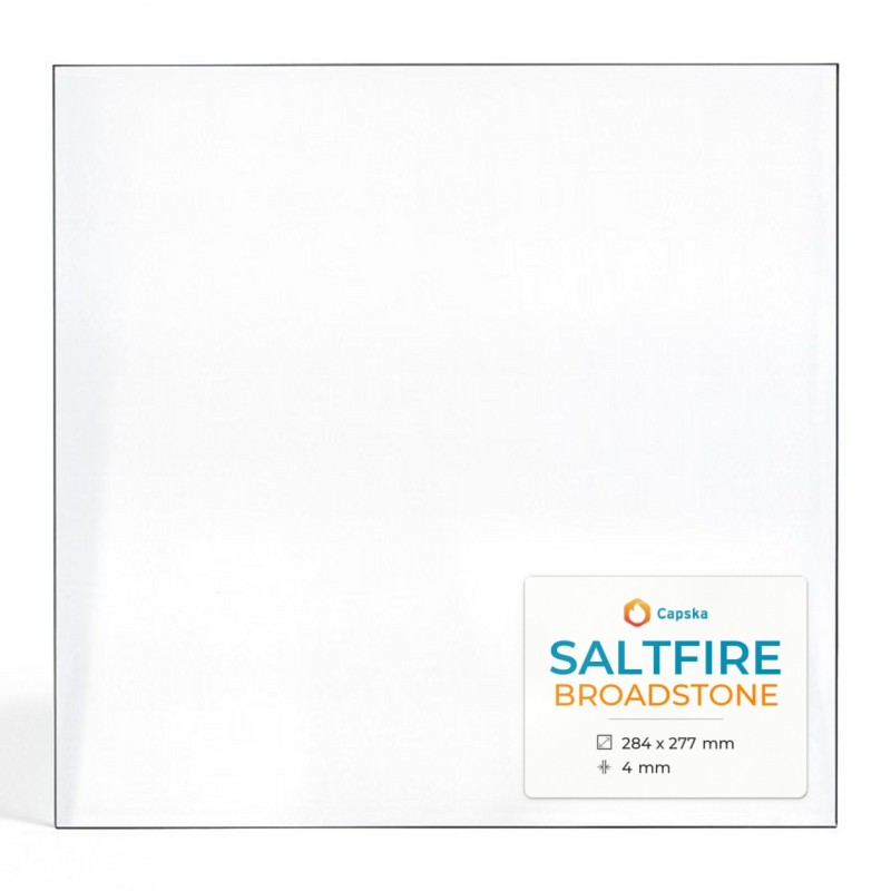 Vetro Saltfire BROADSTONE - Vetro Rettangolo per stufa a legna