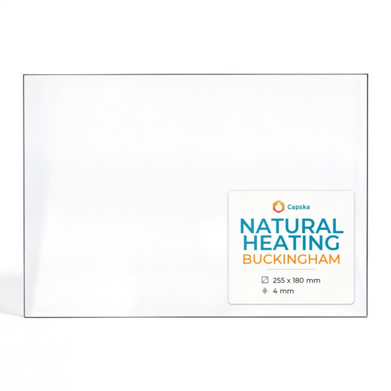 Vitre Natural Heating BUCKINGHAM - Verre Rectangle pour poêle à bois