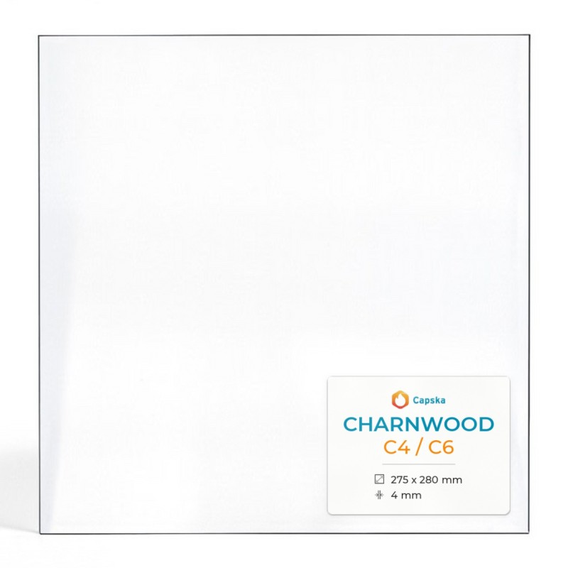 Charnwood C4 / C6 Glass Panel - High-Quality Replacement for Stoves