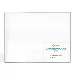 Charnwood C5 Glass - Rectangular glass panel for wood burning stove