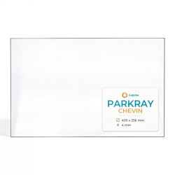 Parkray CHEVIN Glas - Rechteck Kaminglas für Kaminofen