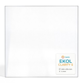 Ekol CLARITY 5 Glass - Rectangular Panel for Wood Burning Stove