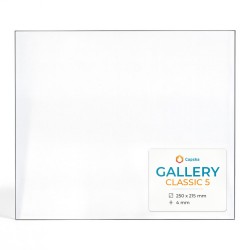 Vitre Gallery CLASSIC 5 - Verre Rectangle pour poêle à bois