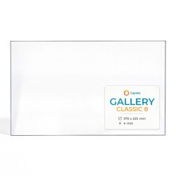 Gallery CLASSIC 8 Glass - Rectangular glass panel for wood burning stove